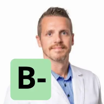 Grade B- Badge